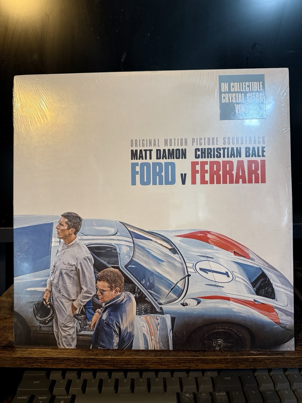Ford v Ferrari Soundtrack Collector's Edition Clear Vinyl LP Hollywood Records