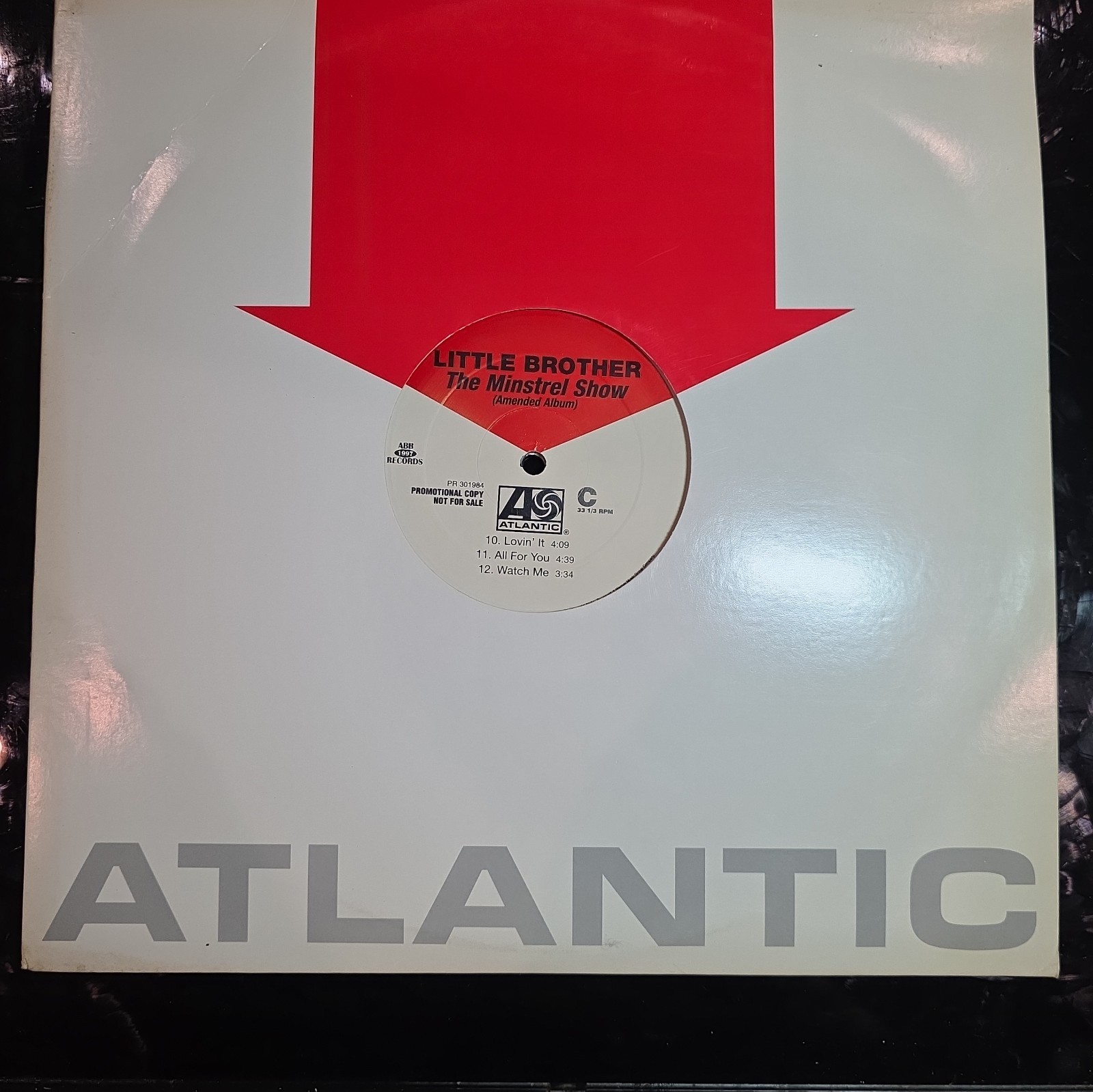 LITTLE BROTHER The Minstrel Show 2xLP AMENDED ALBUM CLEAN PROMO RECORD