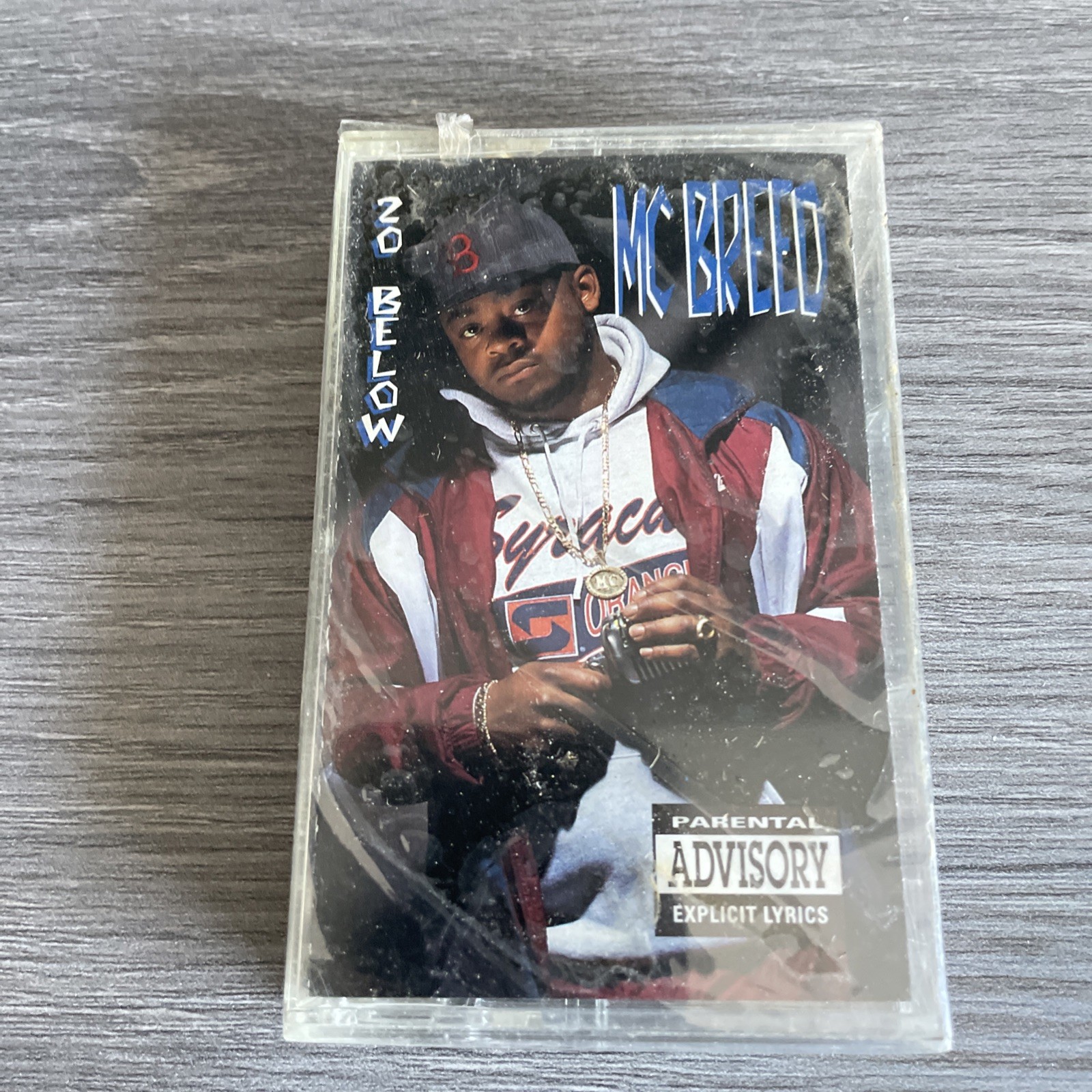MC Breed 20 Below cassette tape new sealed rap hip-hop parental advisory WRA