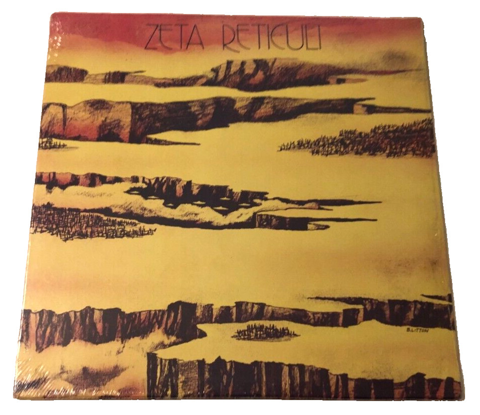 Zeta Reticuli Elliott Jam 106 Vintage 70s Space Rock Psychedelic Vinyl LP New