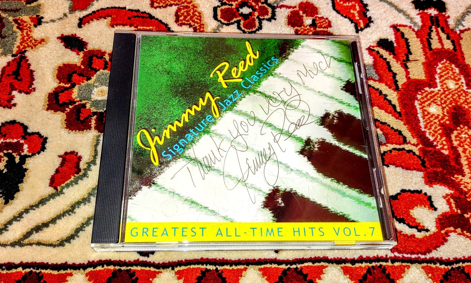 SIGNED Jimmy Reed \