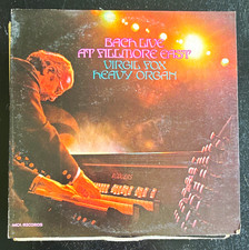 Virgil Fox Bach Live at Fillmore East Live 1980 Vinyl LP MCA Records MCA-28 picture