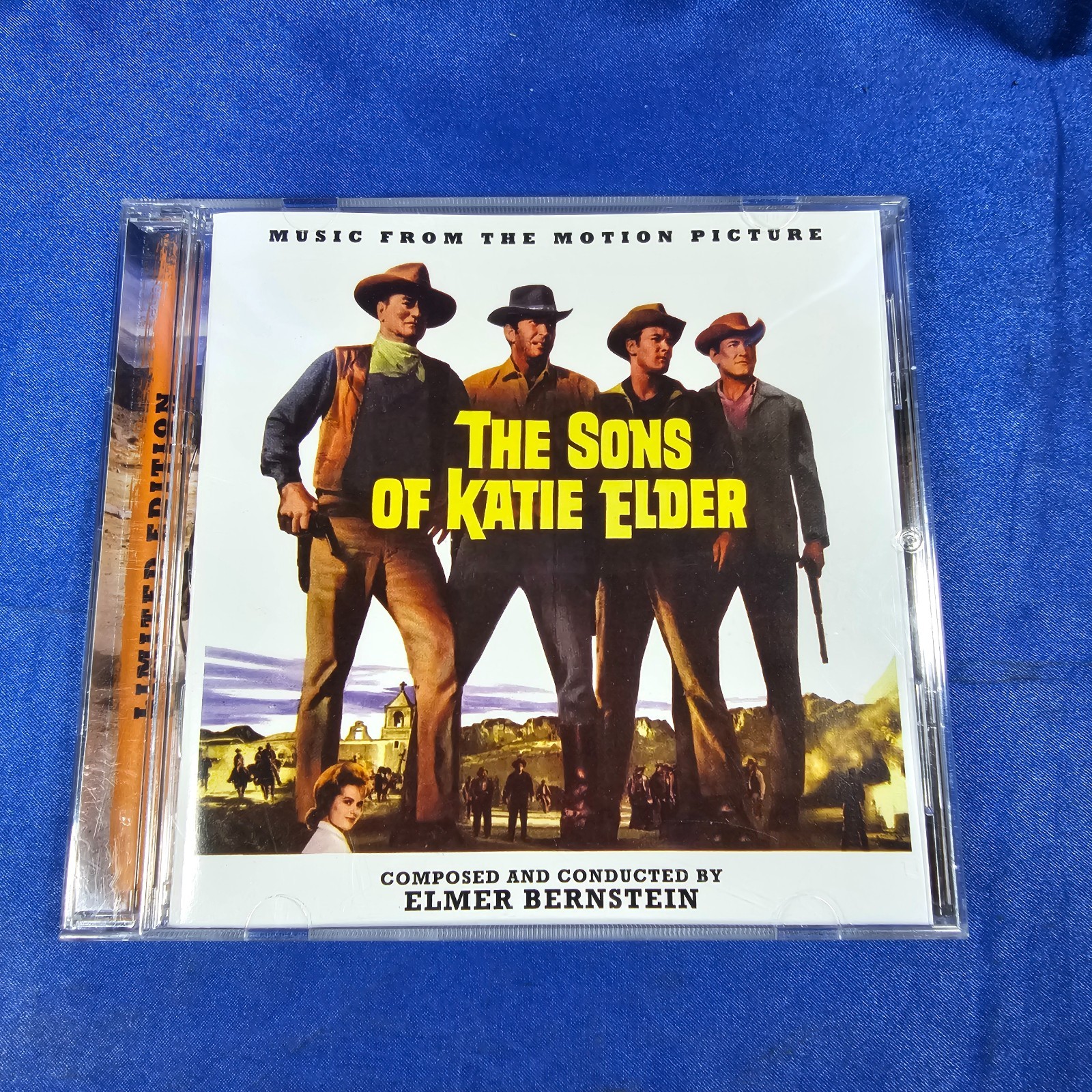 The Sons Of Katie Elder CD Sountrack Elmer Bernstein Limited Edition La La Land