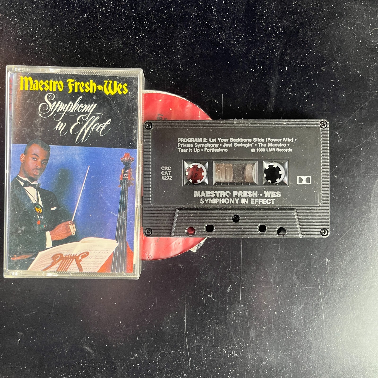 Maestro Fresh Wes Symphony In Effect Cassette 1989 LMR