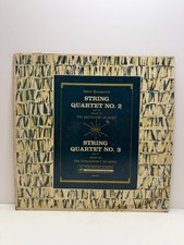 Shostakovich String Quartets No2 & No3 Beethoven/Tchaikovsky Quartet LP Vanguard picture
