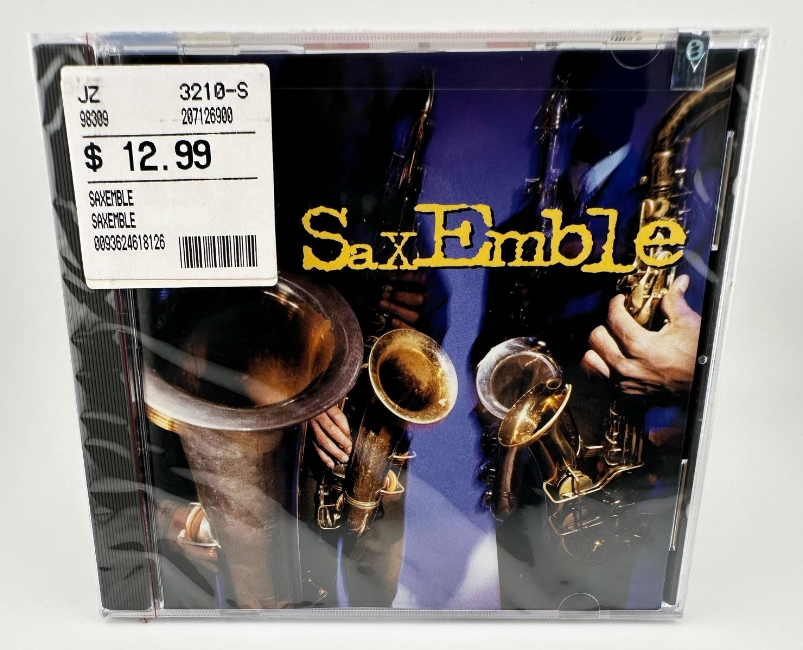 Saxemble by SaxEmble [ RARE NEW CD, 1996 Qwest ] SEALED