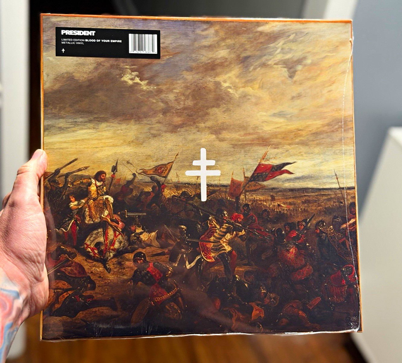 President Blood of Your Empire Limited Edition Metallic Vinyl LP SEALED  /1000