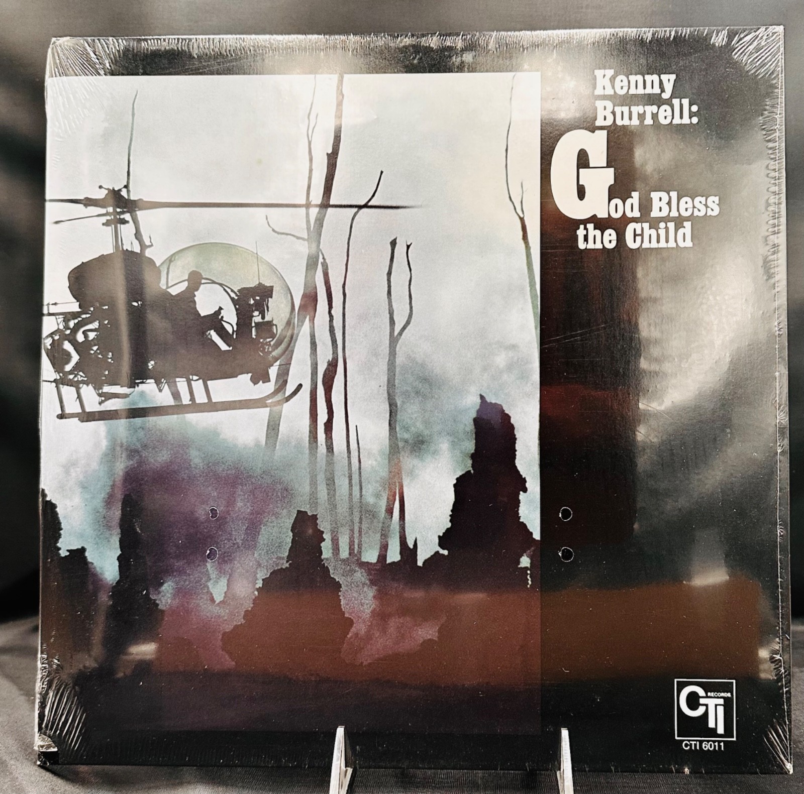 LP: Kenny Burrell – God Bless The Child, CTI Records CTI 6011, Stereo, 1971