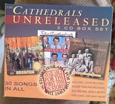 The Cathedrals UNRELEASED 3 disc cd with slipcase cover 2004  picture