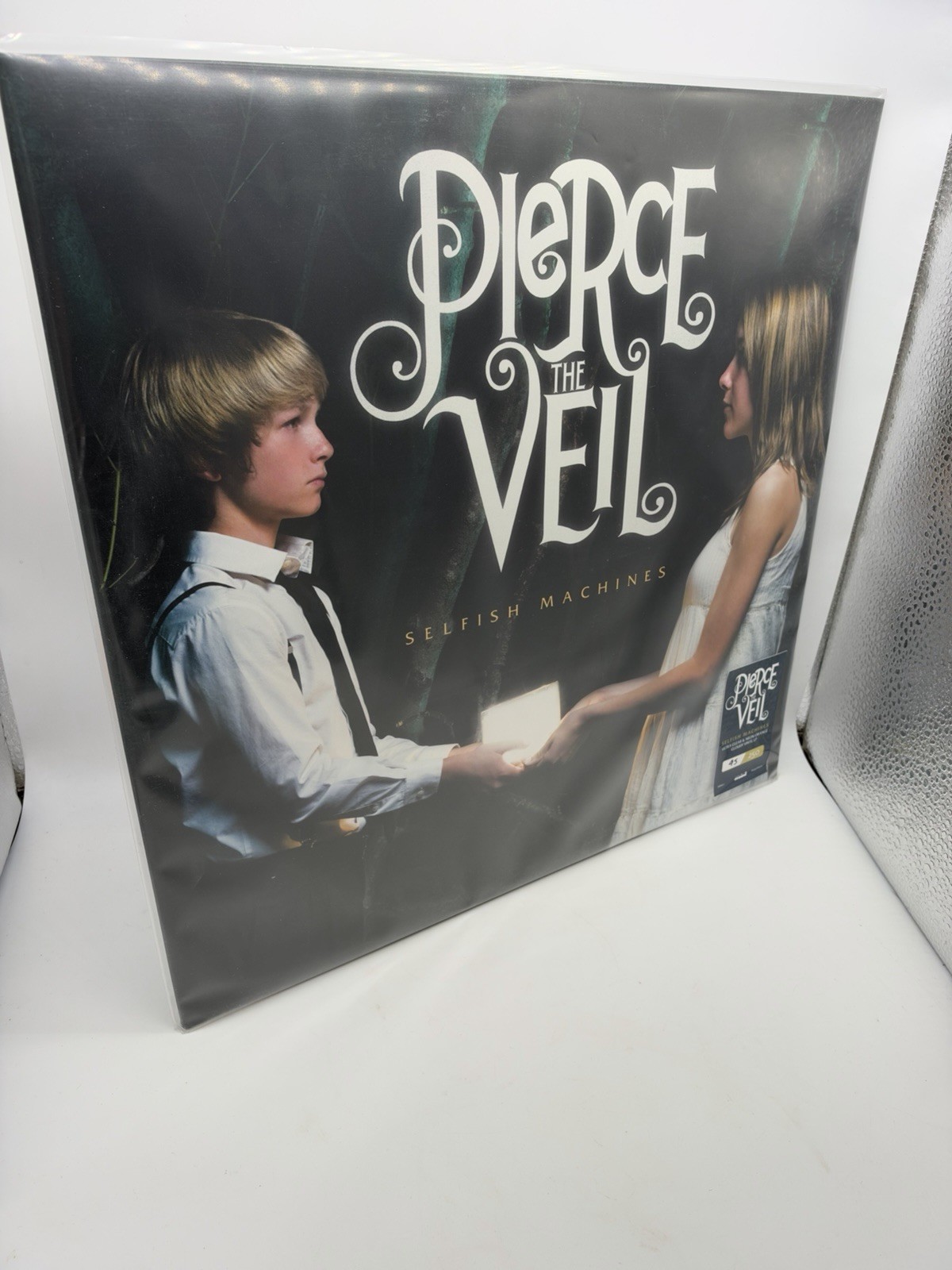 🟠 Pierce The Veil Selfish Machines Clear & Neon Orange Cloudy Vinyl LP #45/250