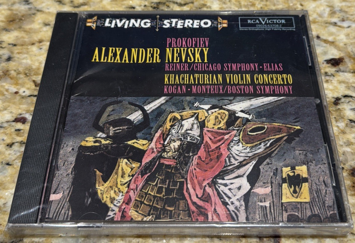 Prokofiev: Alexander Nevsky, Op. 78 / Khachaturian: Violin Concerto NEW SEALED
