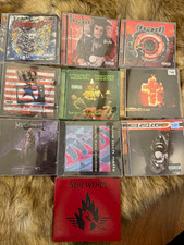 Alternative Metal Lot of 10 Hed Pe, Manson, Megadeth, NIN, Static X, Soilwork picture