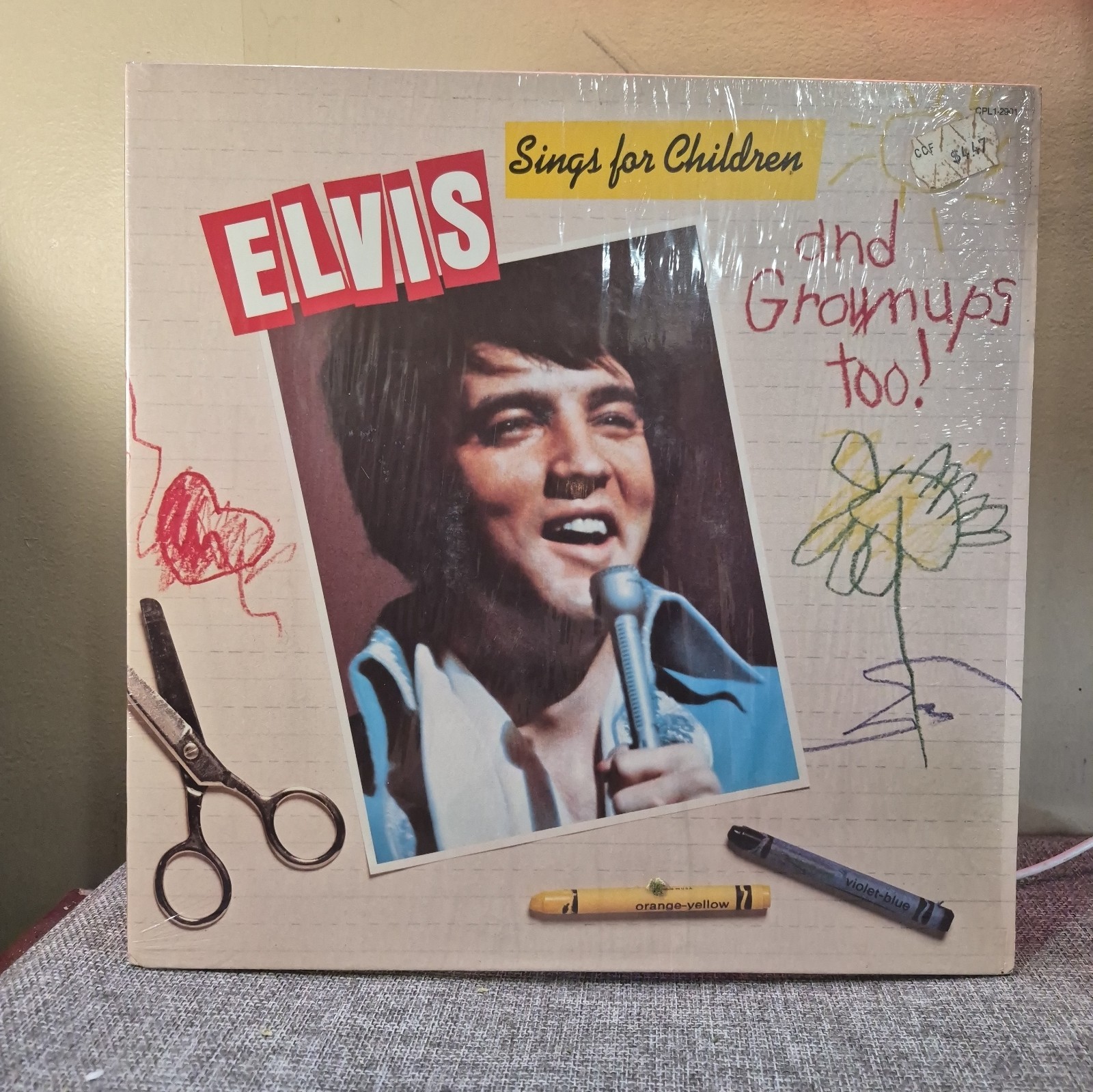 Elvis Presley-Elvis Sings For Children And Grownups Too-1978 RCA CPL1-2901-LP