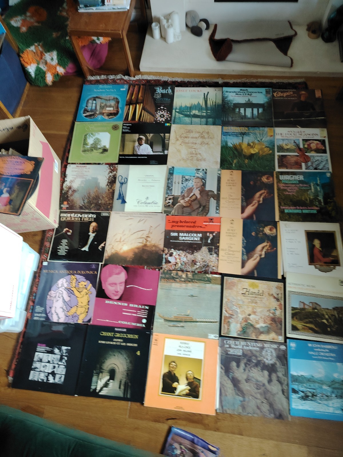 Vinyl Job Lot 80 x Vinyl Albums Classical clear out. Assorted DGG HMV & others