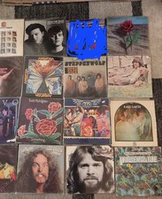 98 Classic Rock Vinyl LP Records Collection Album Lot Kiss Sabbath Quiet Riot picture