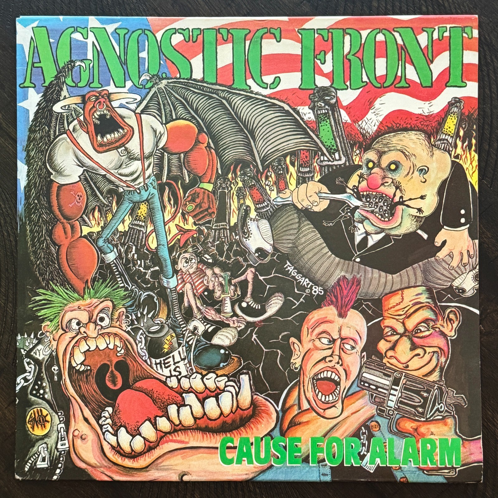 AGNOSTIC FRONT Cause For Alarm 12