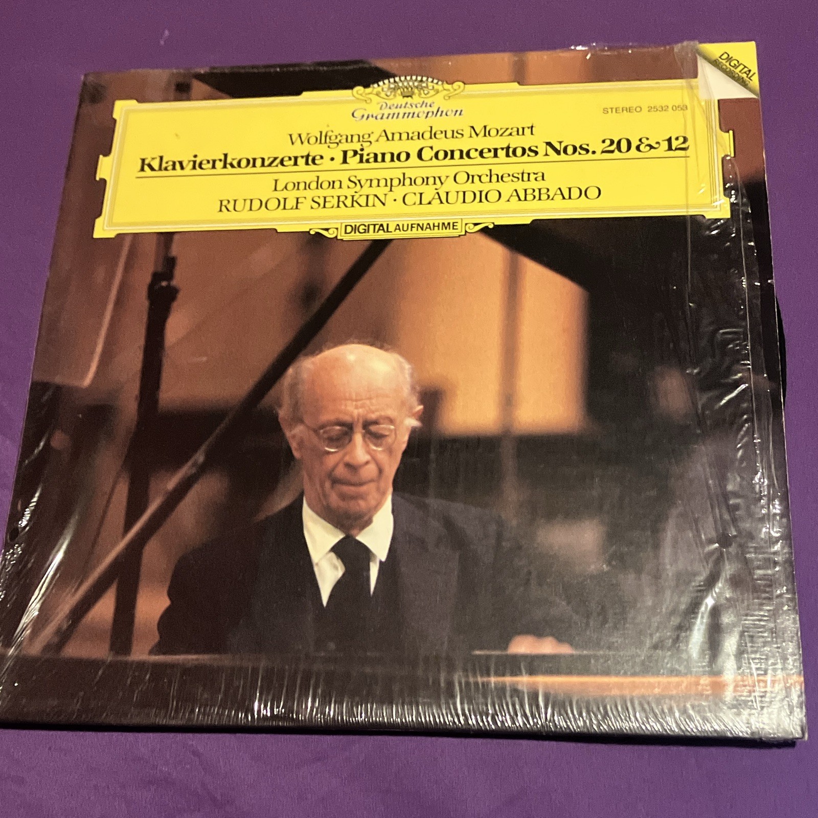 *GERMAN*Mozart, LSO, Rudolf Serkin, Claudio Abbado - Piano Concerto Nos. 20 & 12