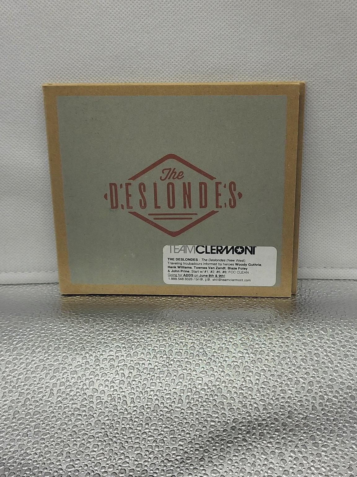 The Deslondes - The Deslondes CD 2015 New West Records Folk Country Blues
