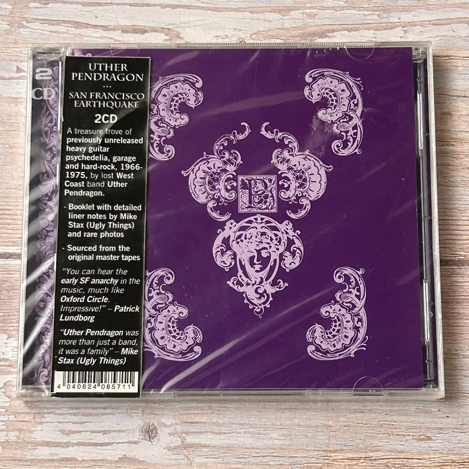 Uther Pendragon – San Francisco Earthquake CD 2-disc Heavy Psych Garage Guerssen