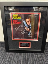 Get Smart 1965 Soundtrack LP Signed Don Adams Barbara Feldon Buck Henry COA picture