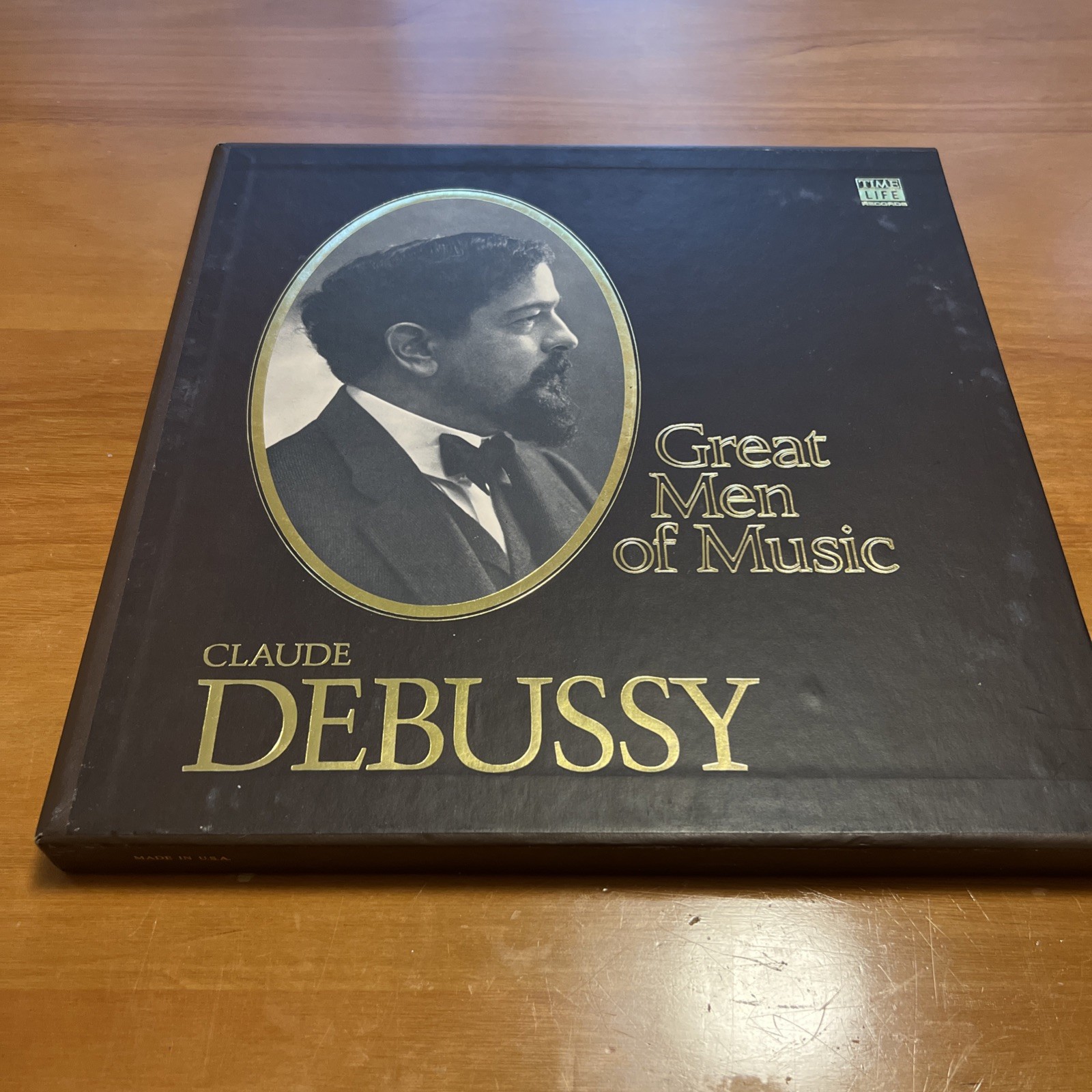GREAT MEN OF MUSIC - Claude Debussy - 4X LP Vinyl Record