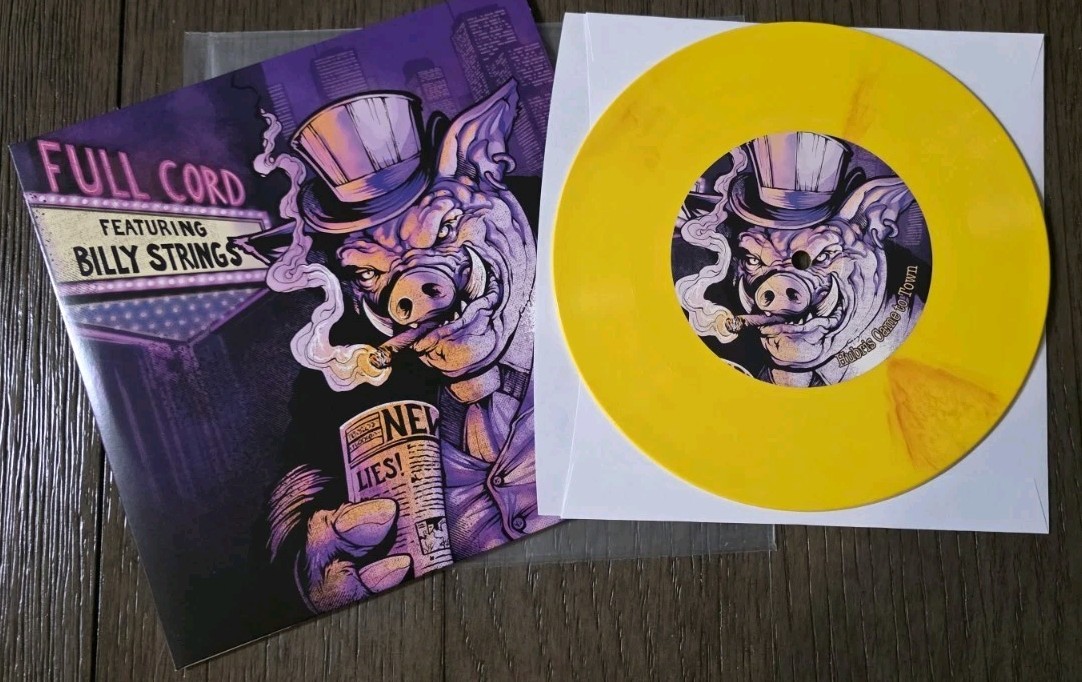 Full Cord Featuring Billy Strings Limited Edition 7” Yellow Vinyl LP