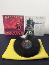 Megadeth Peace Sells But Who's Buying 1986 US Capitol ST-12526 Vinyl LP w/ Inner picture