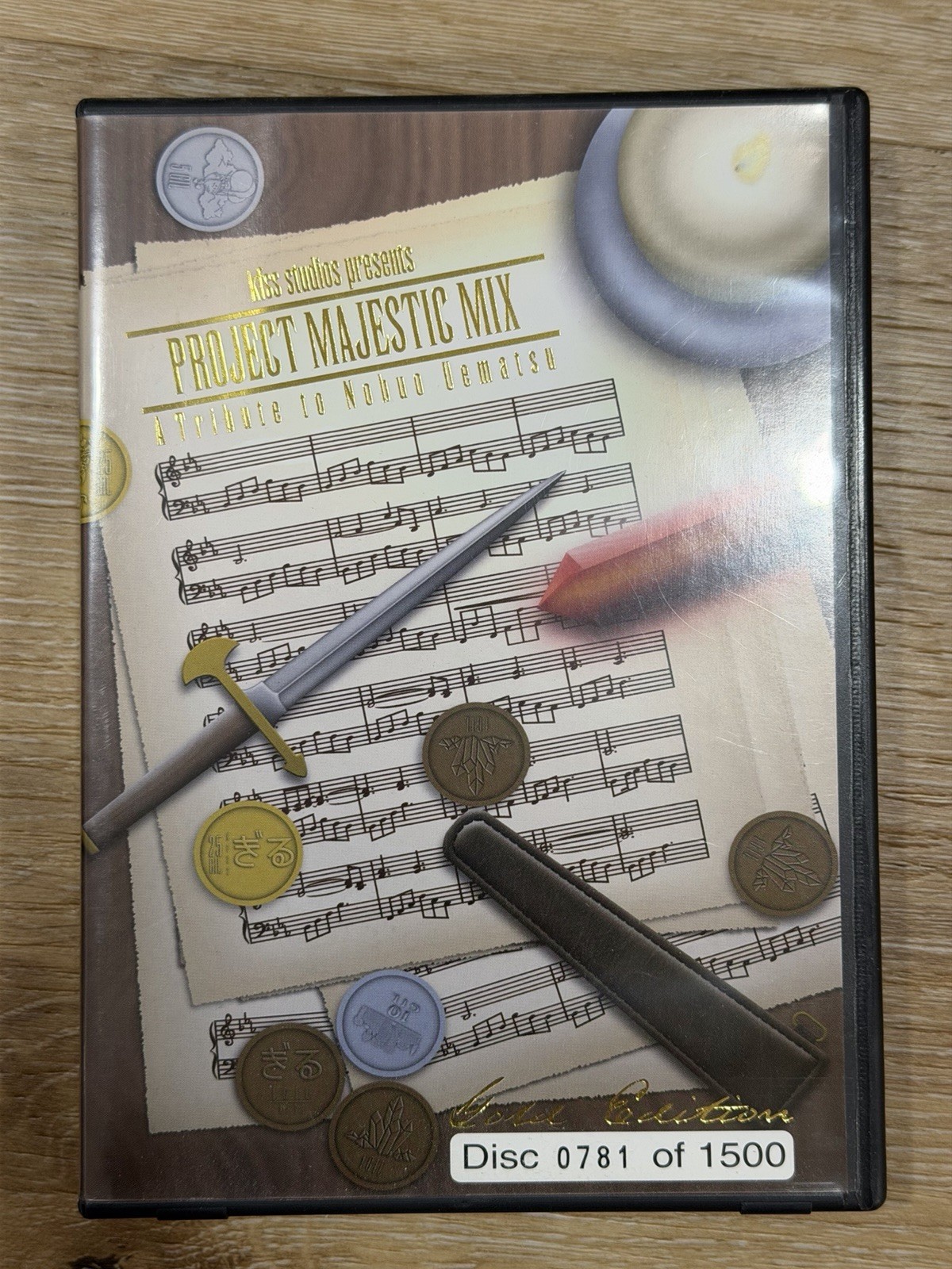 Project Majestic Mix A Tribute to Nobuo Uematsu Gold Edition CD Final Fantasy