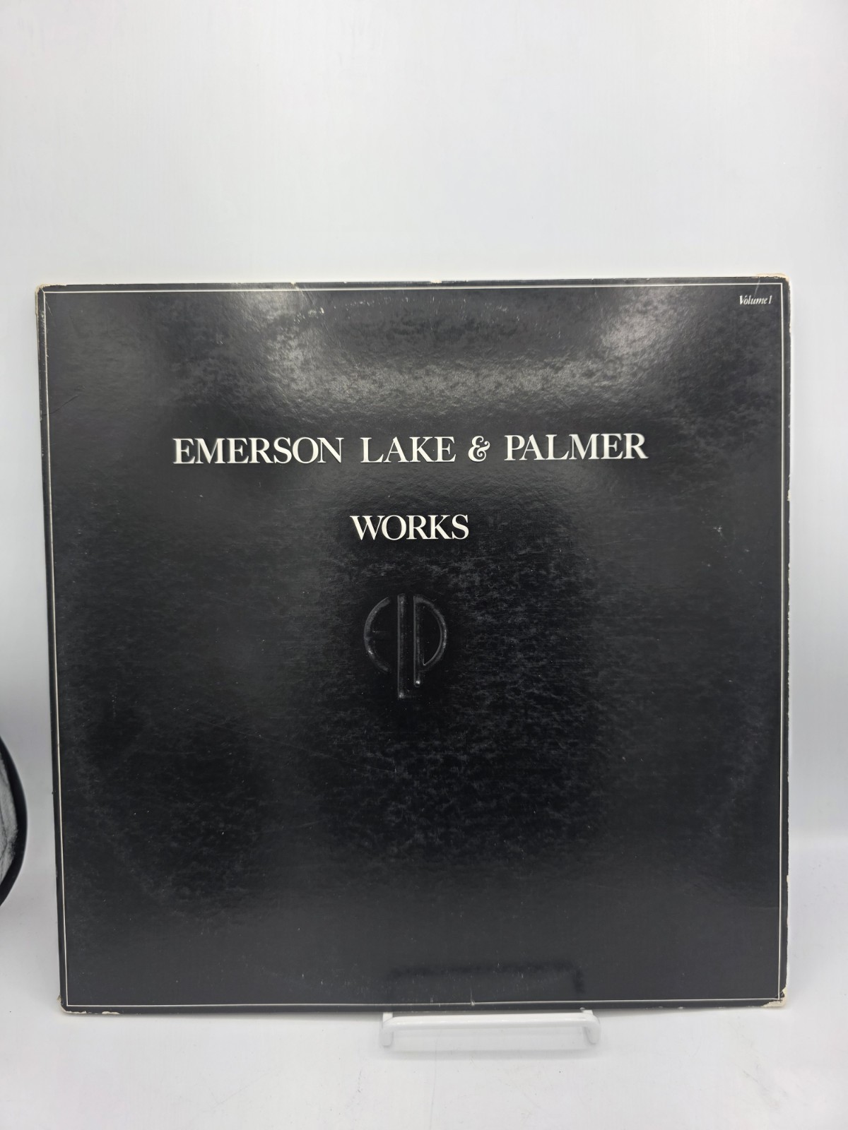 EMERSON, LAKE & PALMER WORKS VOL 1 VINYL 2X LP 1977 GREAT CONDITION VG++/VGC
