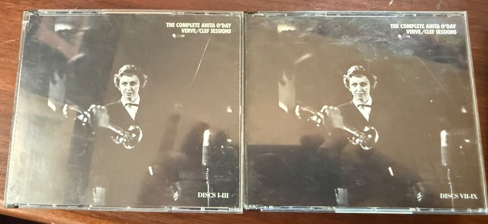 ANITA O'DAY 9 CD Complete Verve Clef Sessions 1999 Mosiac NO BOX
