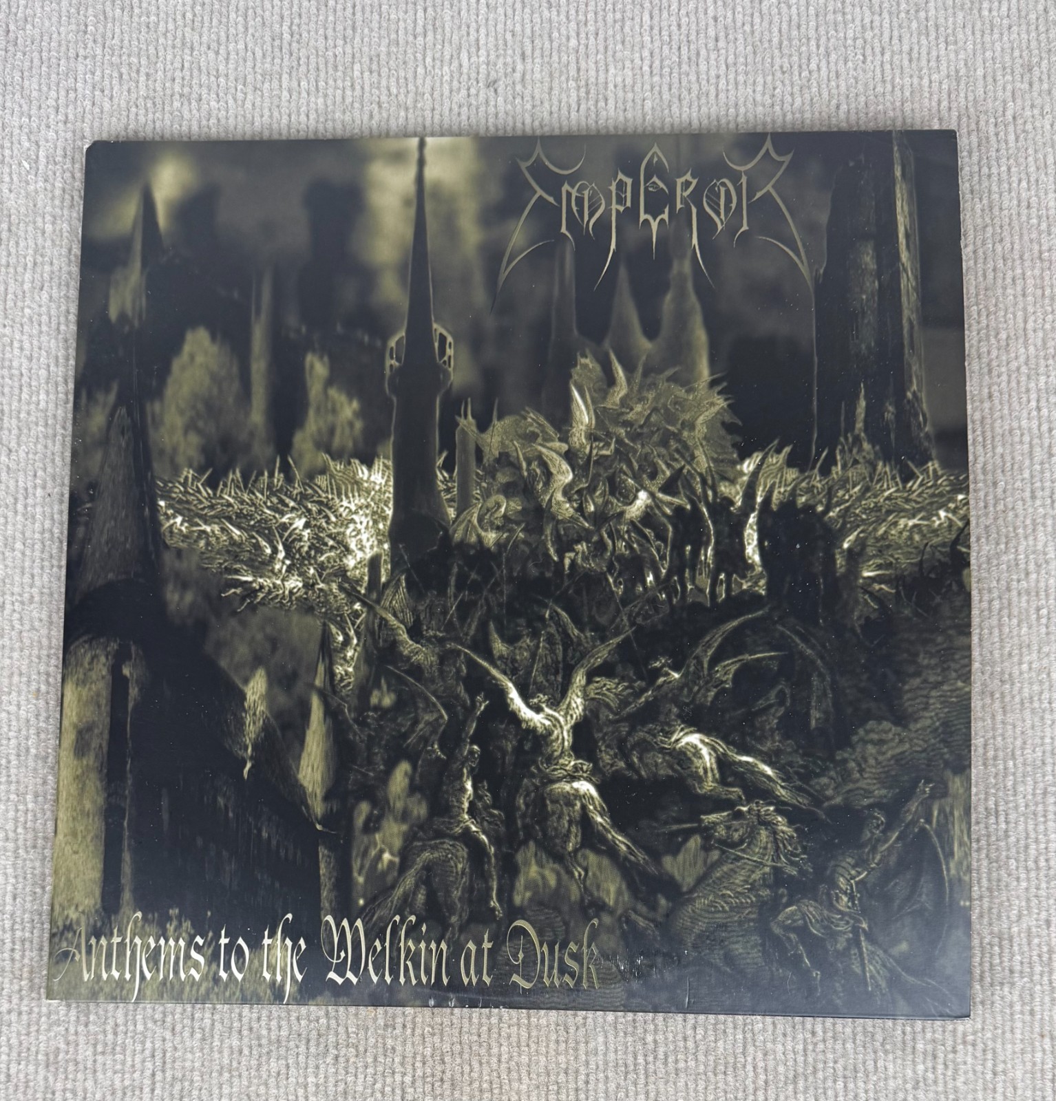 Emperor Anthems To The Welkin At Dusk 2LP 2009 BOBV125LP Black Vinyl VG+