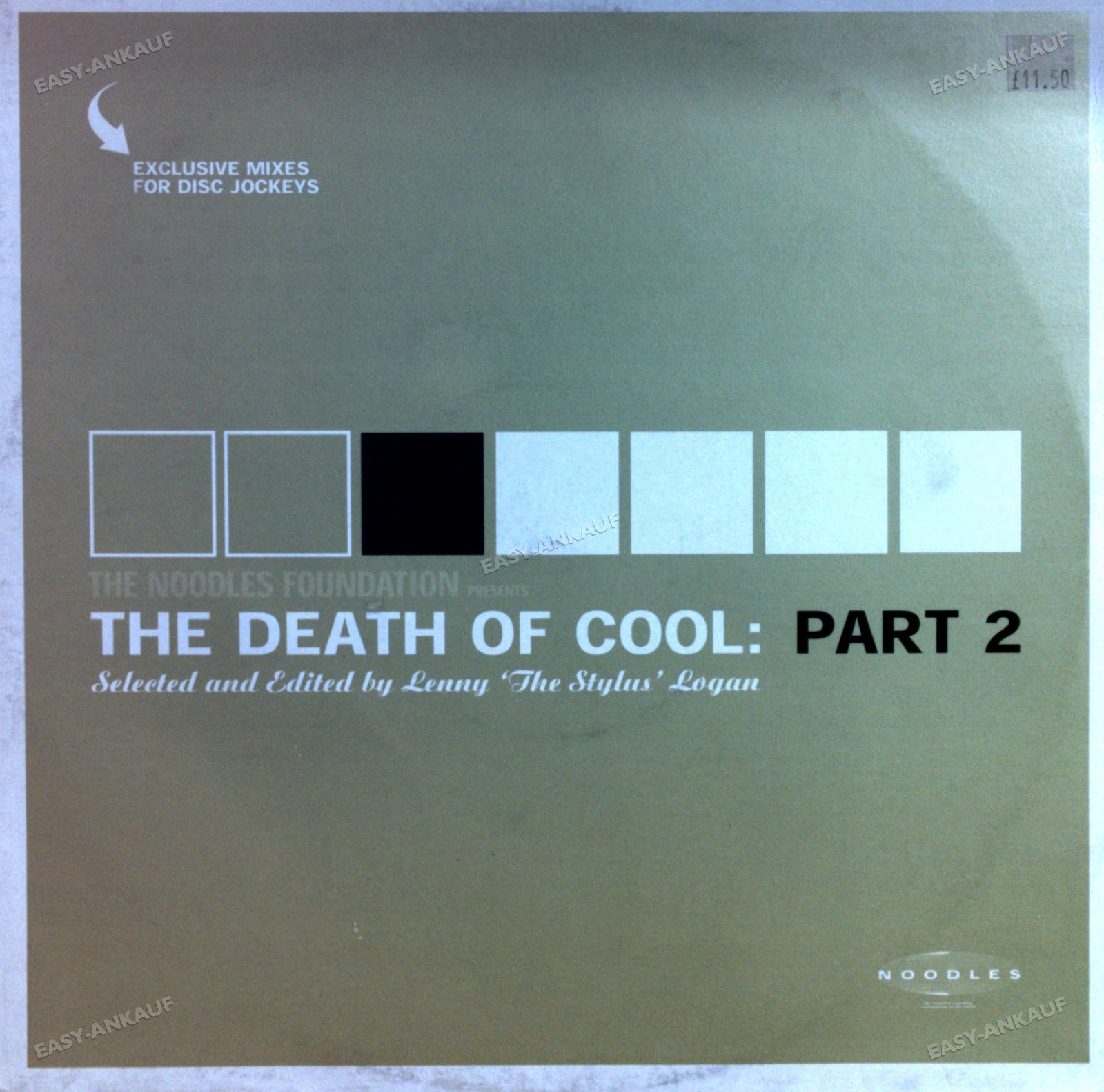 Various - The Noodles Foundation Presents: The Death Of Cool Part 2 2LP \'*