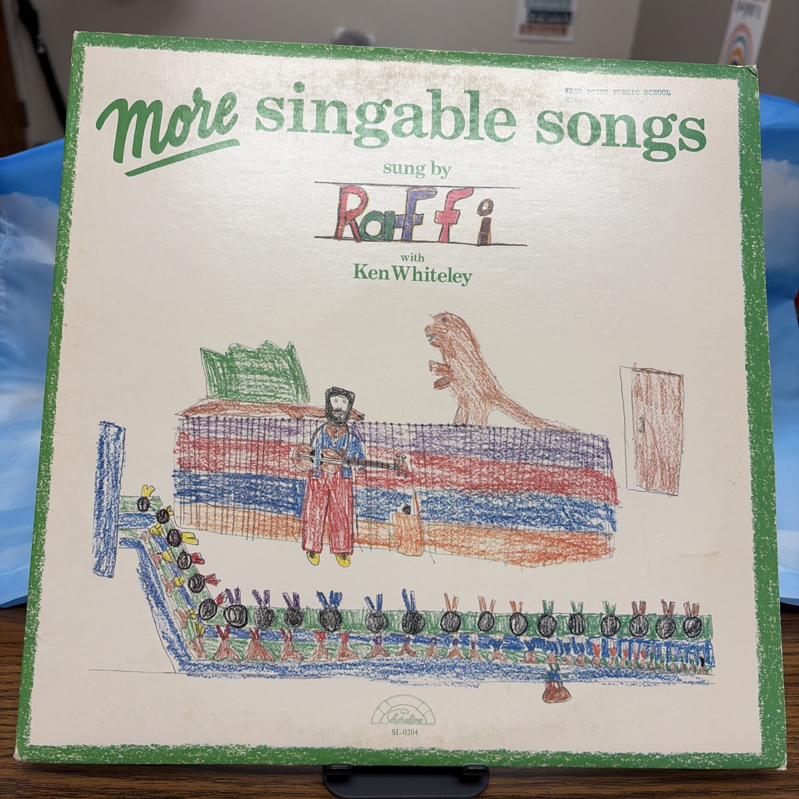 RAFFI More Singable Songs Shoreline SL 0204 Vinyl LP  1977 Record