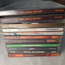 Classic Rock CD Lot Neil Young Decade Harrison Brainwashed Nicks McCartney Isaak picture