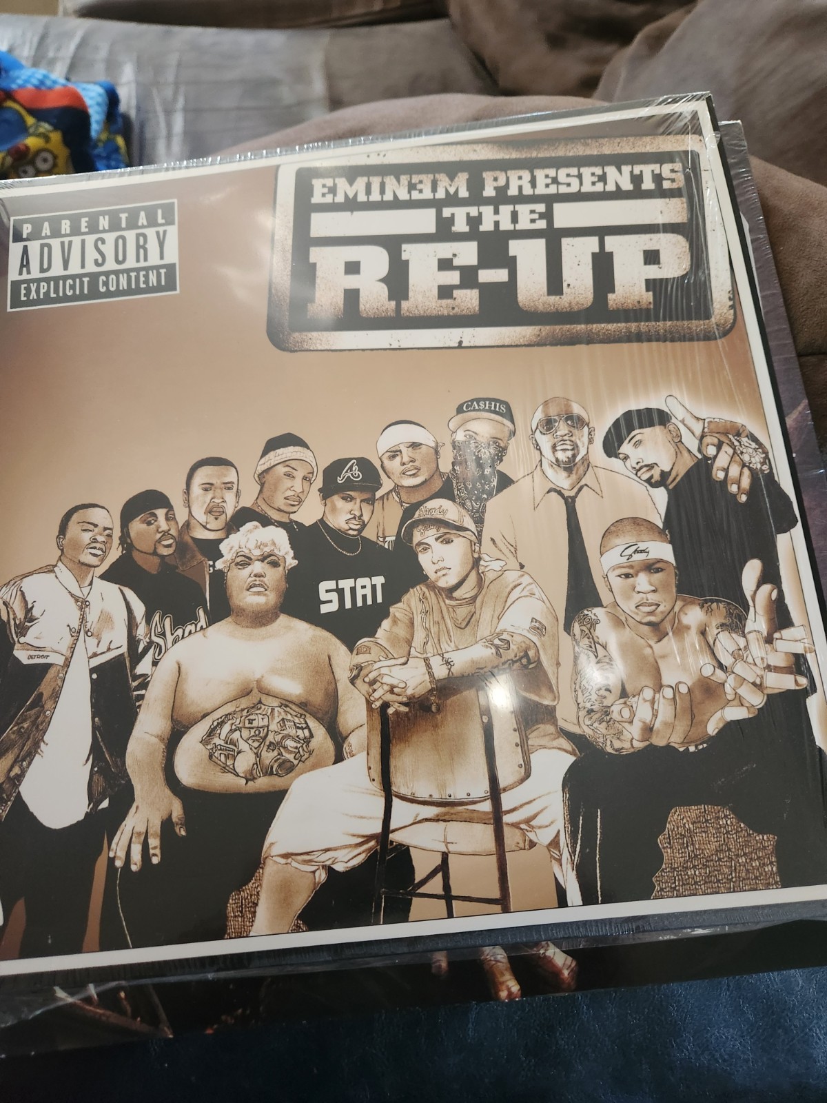Eminem Presents the Re-Up by Eminem, (PA) (Record, 2006) Vinyl LP Like New