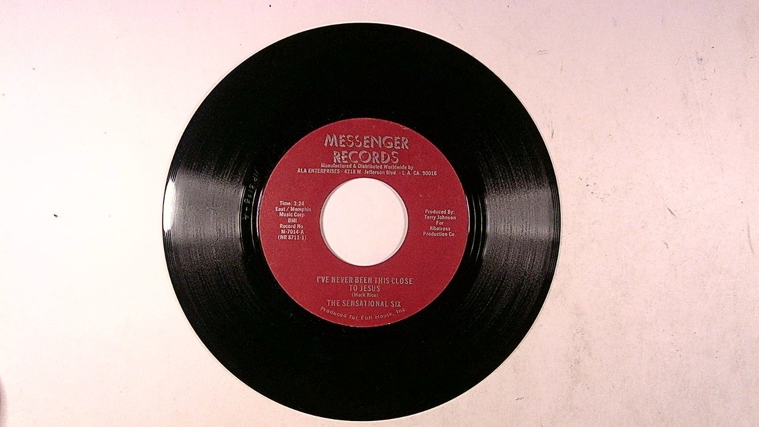 The Sensational Six - I\'ve Never Been This Close To Jesus 7\