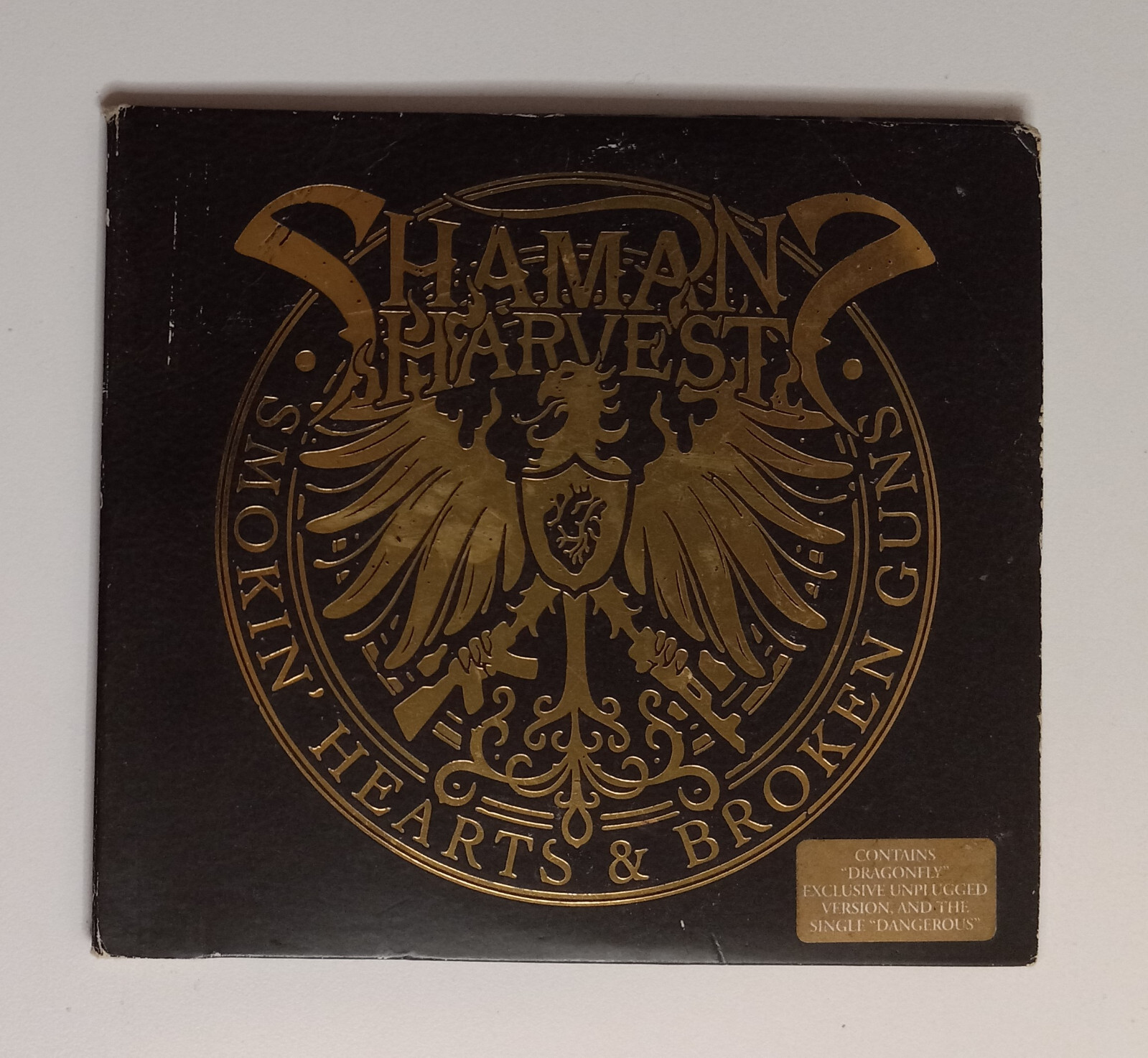 Shaman's Harvest - Smokin' Hearts & Broken Guns (CD, 2014) UK IMPORT