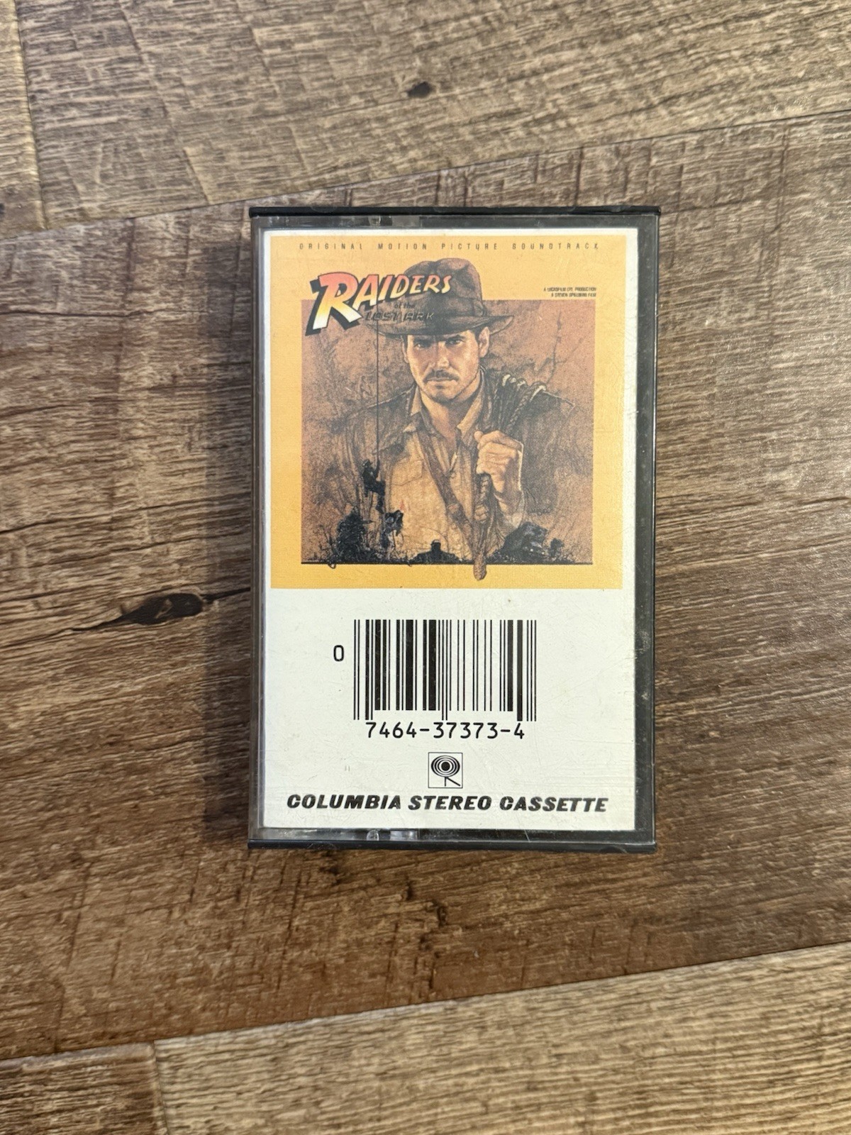 Raiders of the Lost Ark Soundtrack Cassette 1981 John Williams Indy Film OST