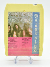 Deep Purple - MACHINE HEAD, Vintage 8-Track Tape, 8WM-2607, Warner Bros. picture