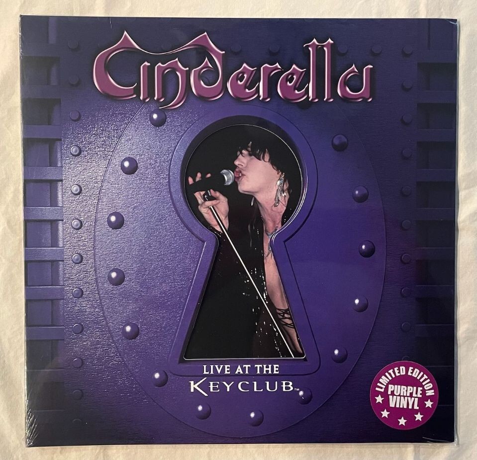 Cinderella - Live At The Key Club (Limited Edition PURPLE LP) Hollywood 1998
