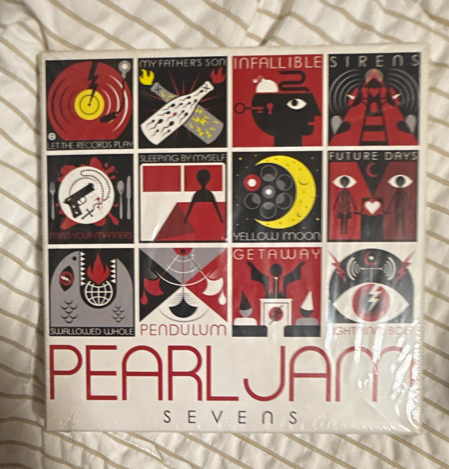 Pearl Jam Sevens CD Single 2022 Monkeywrench Records Rock Jewel Case