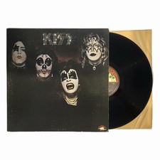 KISS - Self Titled | 1974 US 2nd Press with Kissin’ Time Blue Labels (NM) picture