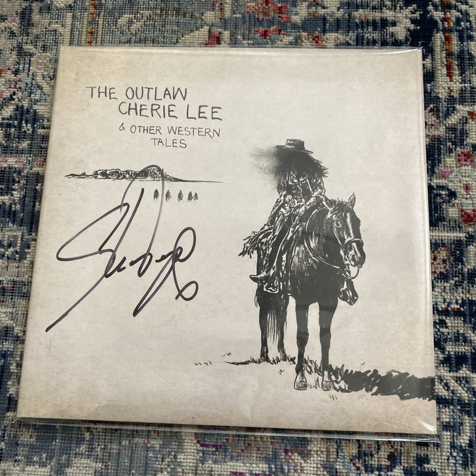 Shaboozey - SIGNED The Outlaw Cherie Lee & Other Western Tales Vinyl LP IN HAND