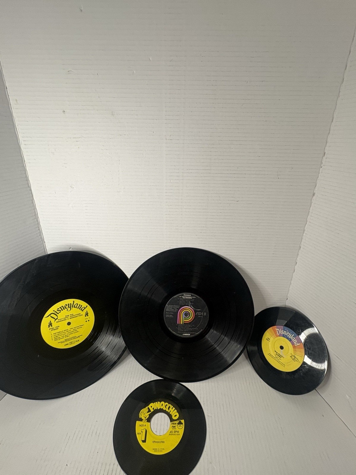 Vintage Disneyland Vinyl Record WALT DISNEY Music Co Records Collectible Lot