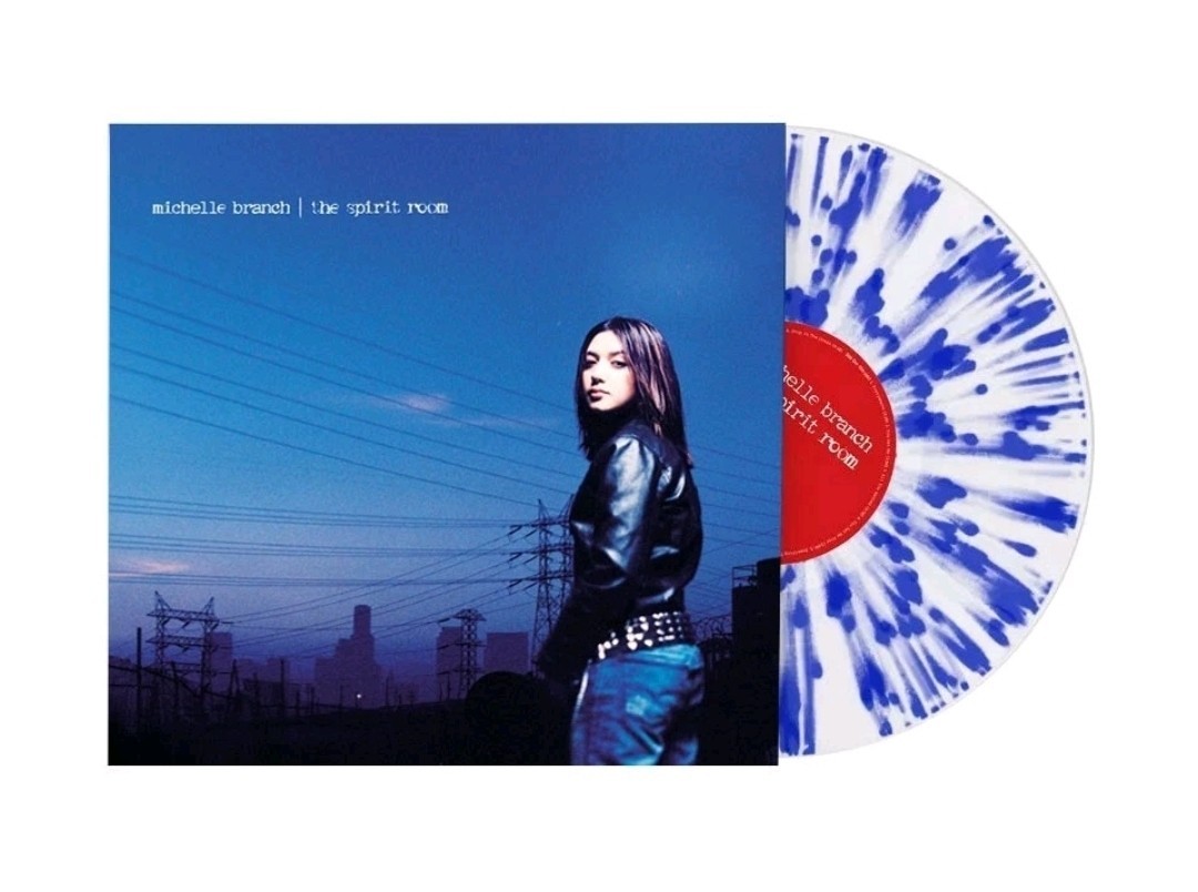 MICHELLE BRANCH The Spirit Room Blue Clear Splatter UO Exclusive /3000 Vinyl LP