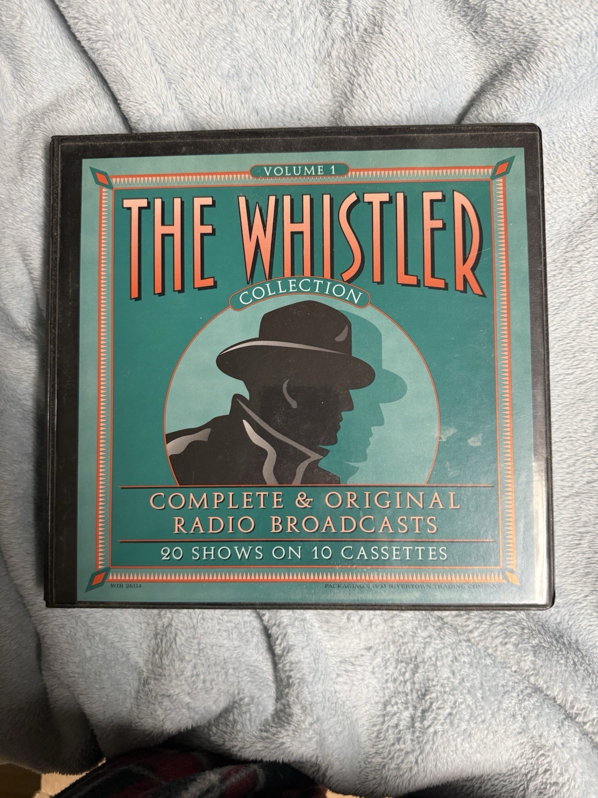 The Whistler Collection Volume 1 Old Time Radio 9 Cassette Tape Set 1993 Vintage