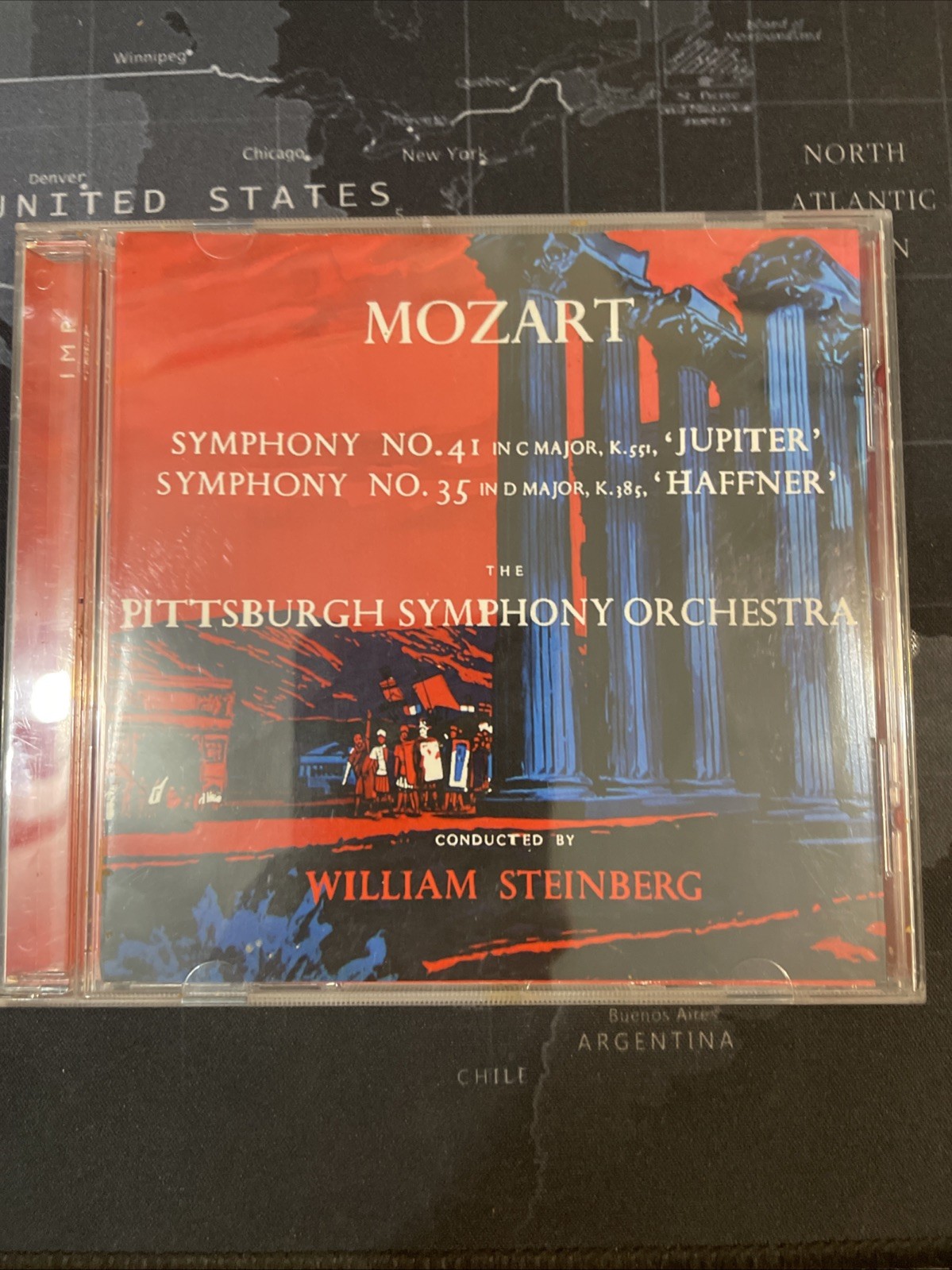 STEINBERG/PITTSBURGH Symphony Orchestra 41 & 35 MOZART,WOLFGANG AMADEUS CD