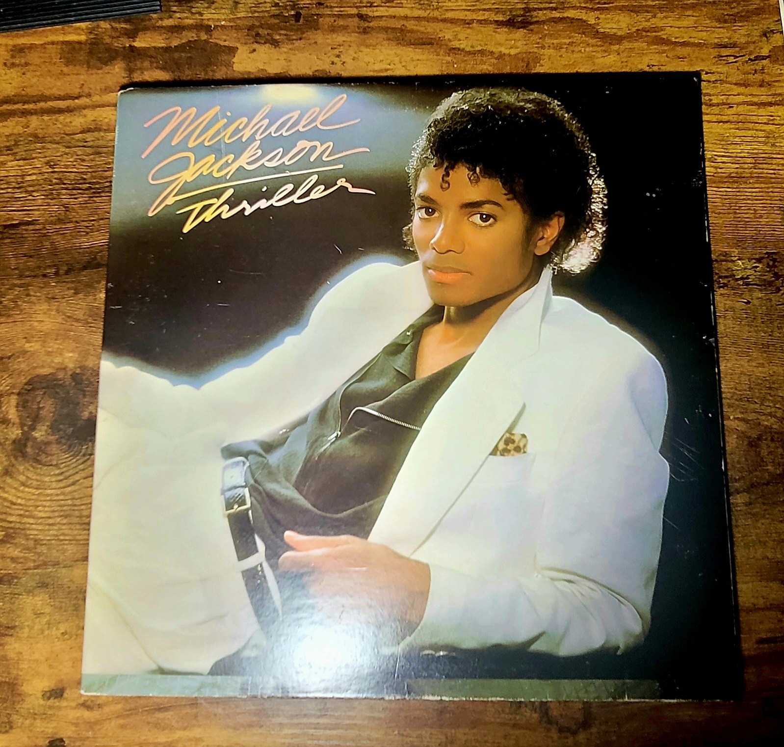 1st Press Misprint Error 1982 Michael Jackson Thriller QE38112 RARE Vinyl Tested