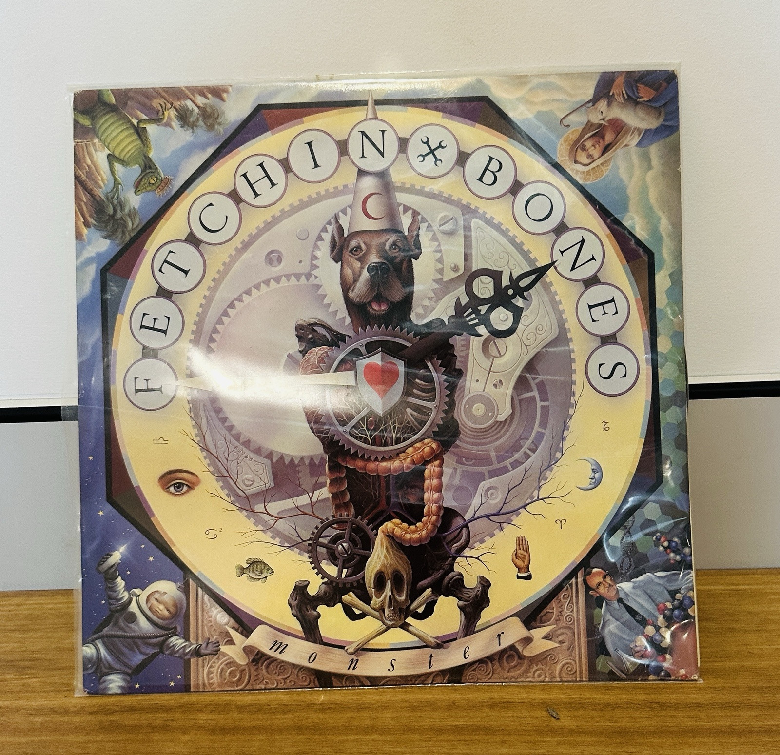 LP Fetching Bones Vinyl Record - Mark Ryden Artwork On Cover RARE