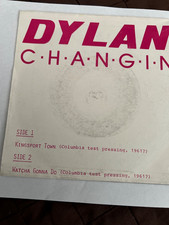 BOB DYLAN Rare 1961 Test Pressing 45   Kingston Town  and  watcha  you gonna do picture